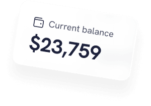 Current balance $23,759