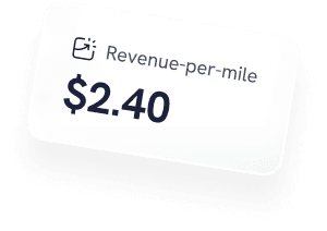 Revenue per mile $2.40